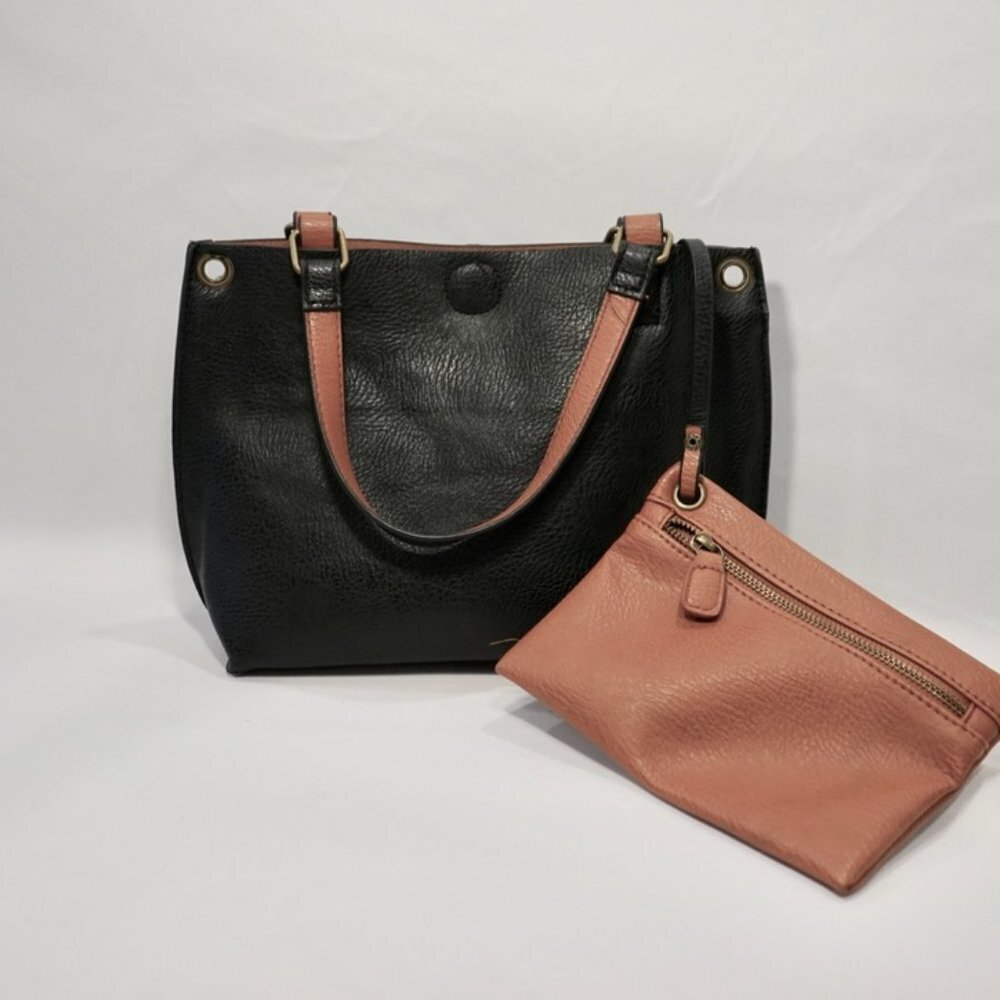 G.H Bass & CO Reversible Cross Body/ Shoulder Purse with Matching Wallet - Picture 6 of 7